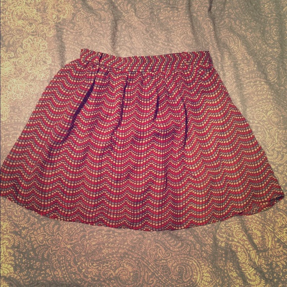 Multicolor "Xhiliration" skirt