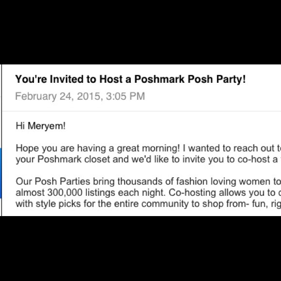 🎉YAY! I will be hosting a posh party March 14!!🎉 - Picture 2 of 2