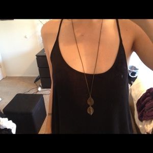 F21 leaf necklace 🍃