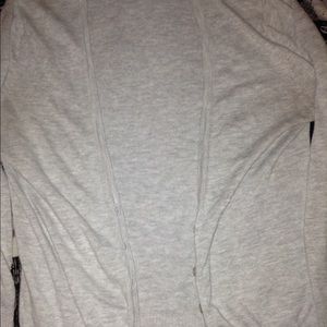 Light gray cardigan