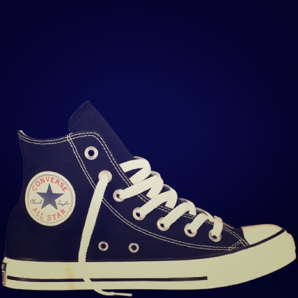 black high top converse!!! BRAND NEW