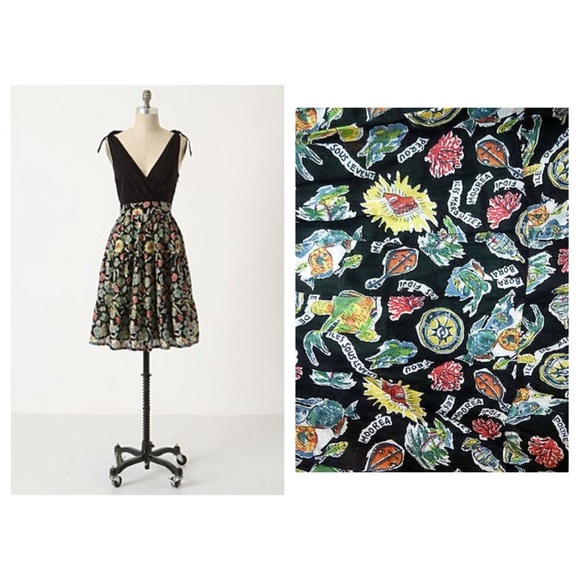 Anthropologie "Polynesia Greetings Dress"