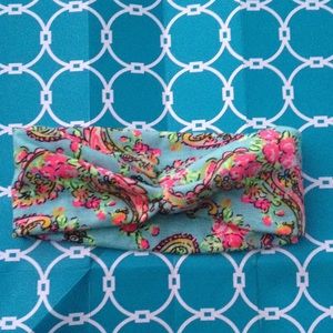 Paisley print headband/wrap