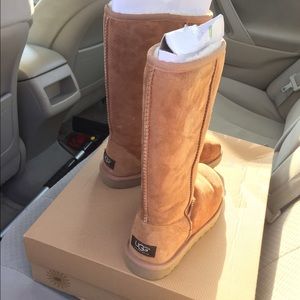 Tall tan Uggs