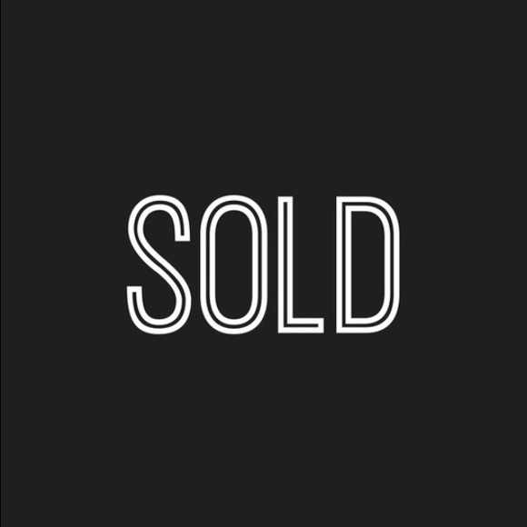 ❌❌SOLD ❌❌
