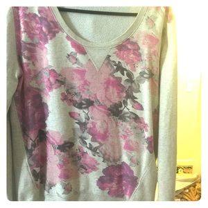 Aeropostale Floral Sweater