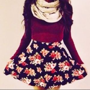 Atmosphere maroon top