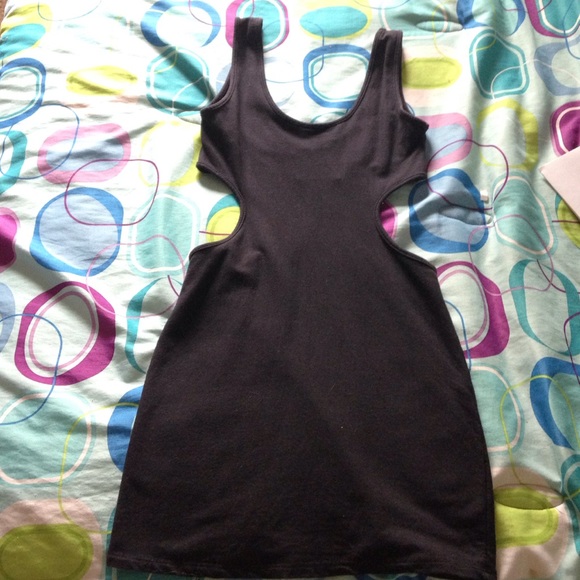 Brandy Melville Black Cutout Dress