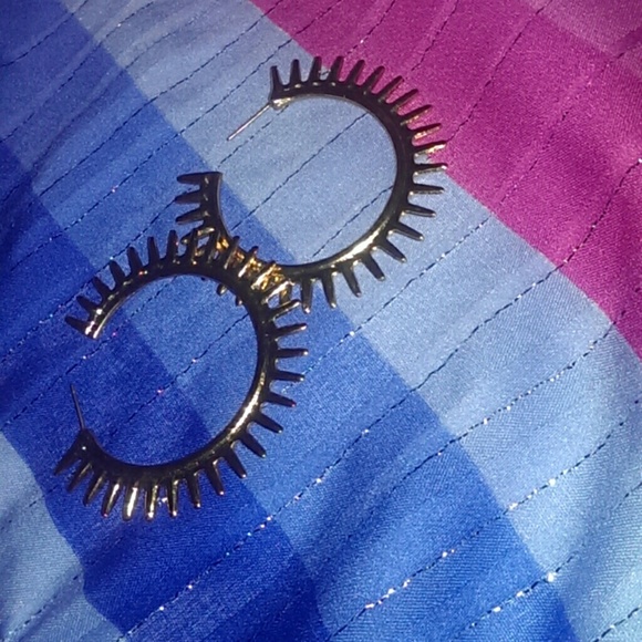 **Michael Kors GOLD Hoop Earrings**