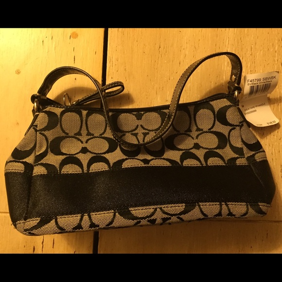 Black Coach Handbag NWT