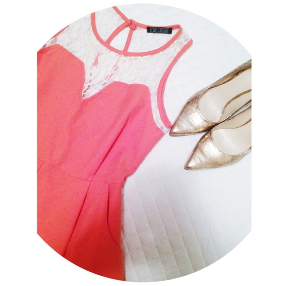 Love Culture Dresses & Skirts - 🚫sold in ️bundle 🚫Peach Romper 🎀