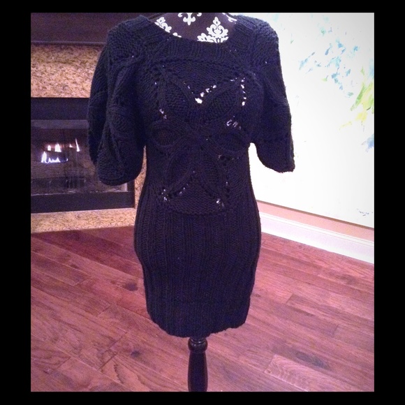 Mm couture knit tunic/dress