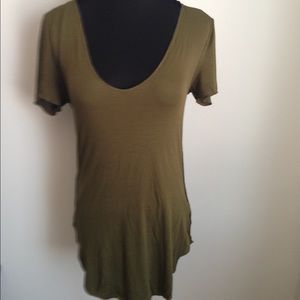 Olive Army Green Super Soft Tee Shirt