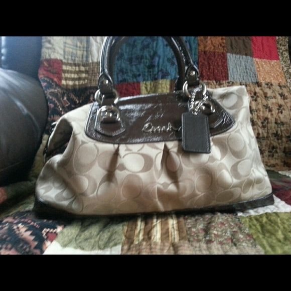 Authentic Coach Ashley Satchel