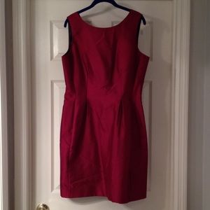 Kate spade red wine Alanis dress new! size 14!