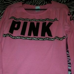 Pink long sleeve shirt