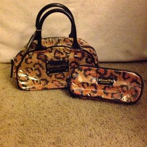 Betsey Johnson makeup bag