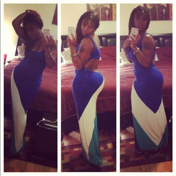 Multi Color Maxi Dress!!
