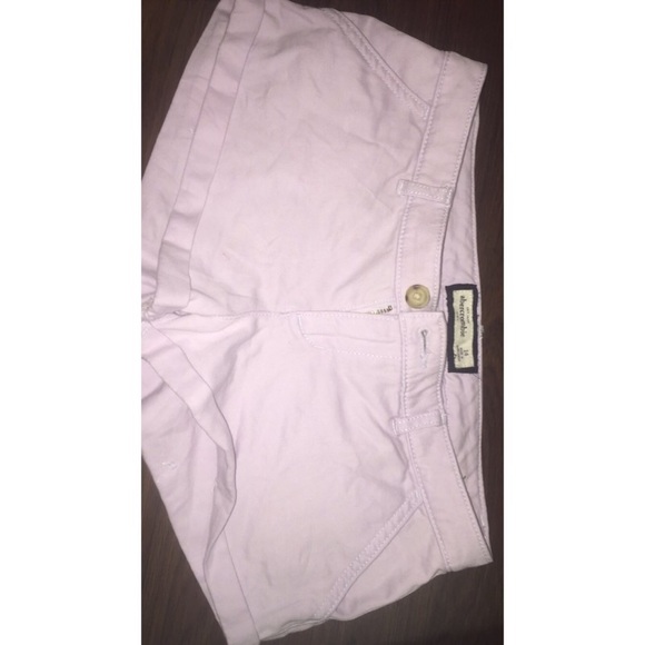 Light purple abercrambie shorts size 14 / 0