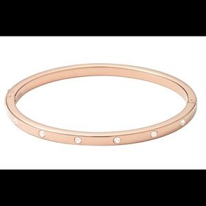 Fossil rose glitz bangle