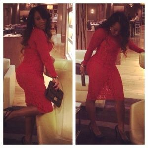Sexy Red Lace dress!!