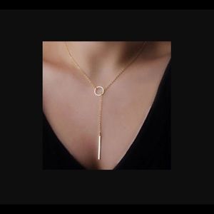 Simple and Elegant necklace in gold