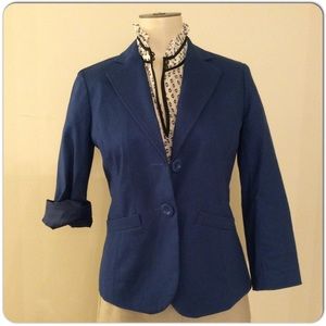 Cobalt Blue Blazer