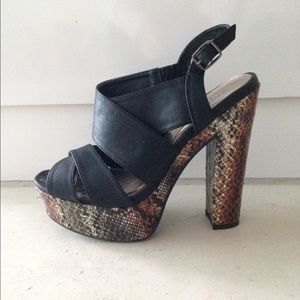 Charlotte Russe Sandal Heel