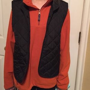 American Eagle black vest