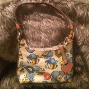Authentic Dooney & Bourke mini bumble bee handbag