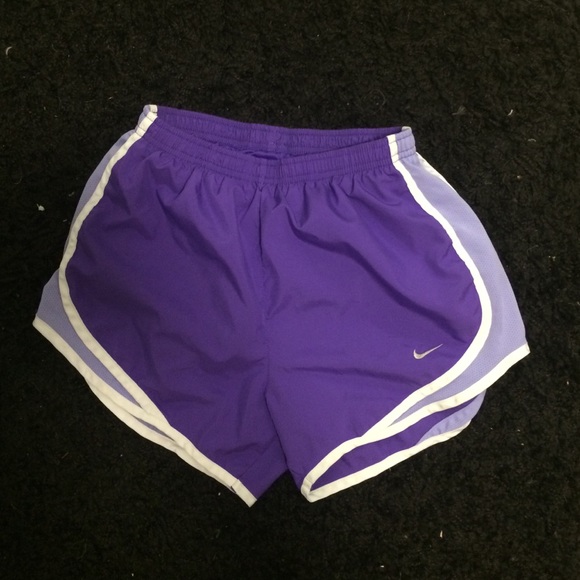 Purple Nike Running Shorts