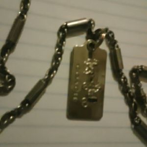 Men's coach necklace