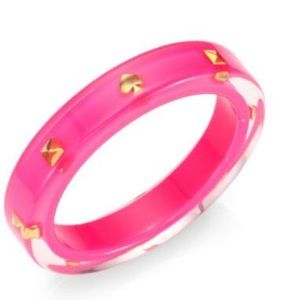 Kate Spade lacquered Spade bracelet