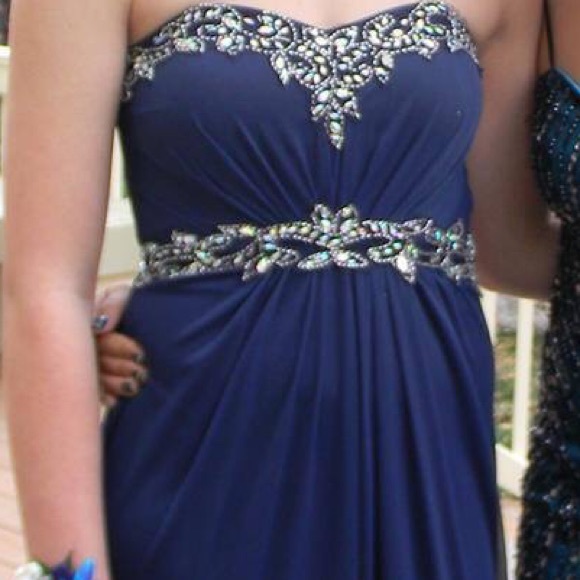 Blue Prom Dress