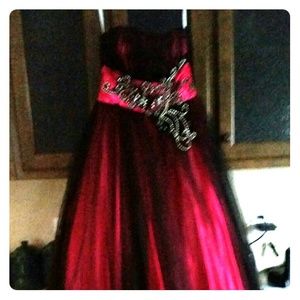 Ballroom style prom dress