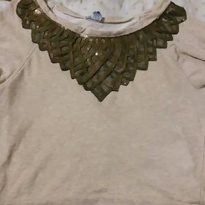 Sweater bohemian bib