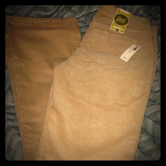 Corduroy Tan Pants