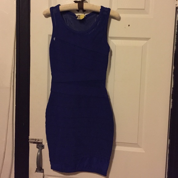 Sexy royal blue dress!!