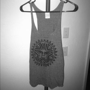 Grey Obey Racerback Tank