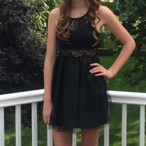 Black party dress