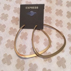 Express Gold hoops