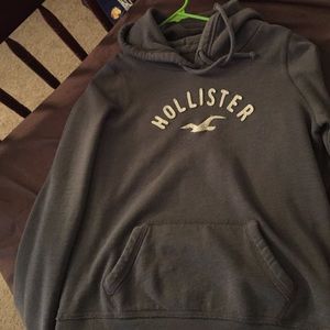 Gray Hollister Hoodie