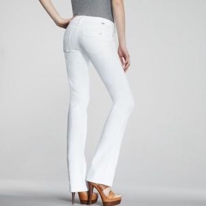 White jeans DL1961 Cindy slim boot size 27 NWOT