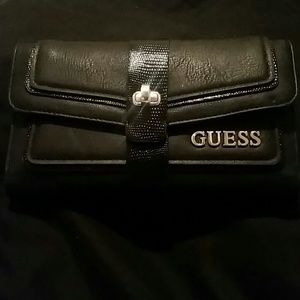 Guess black wallet