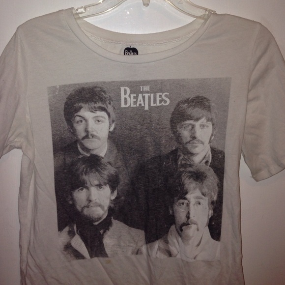 ON SALE The Beatles sheer t shirt