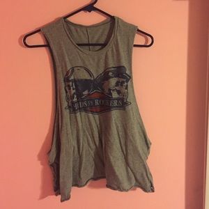 Brandy Melville Graphic Tank 'Mods vs. Rockers