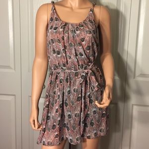 Forever 21 Feathered Print dress