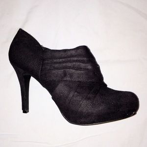 Black Bootie Heel