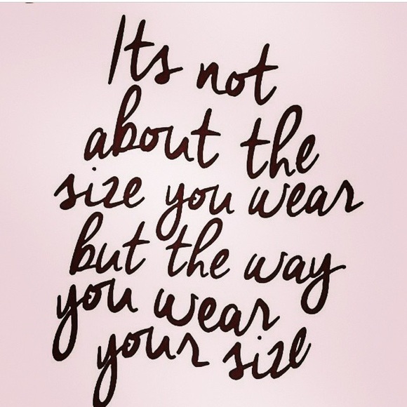 Size is just a number? No size is me & u & fashion - Picture 2 of 4