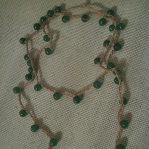 *GIFTED*Bohemian Aventurine beaded Necklace